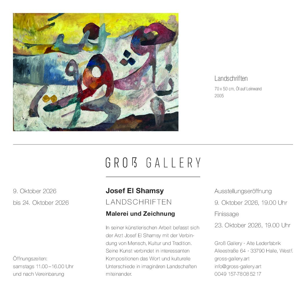 Groß Gallery/Josef El Shamsy